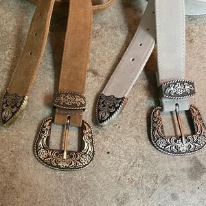 Free People Suede Western Belt (sold individually)